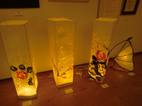 Washi lanterns (Japanese Paper Museum Ino Town)