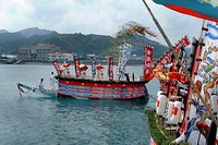河内祭の御舟行事 河内祭の御舟行事
